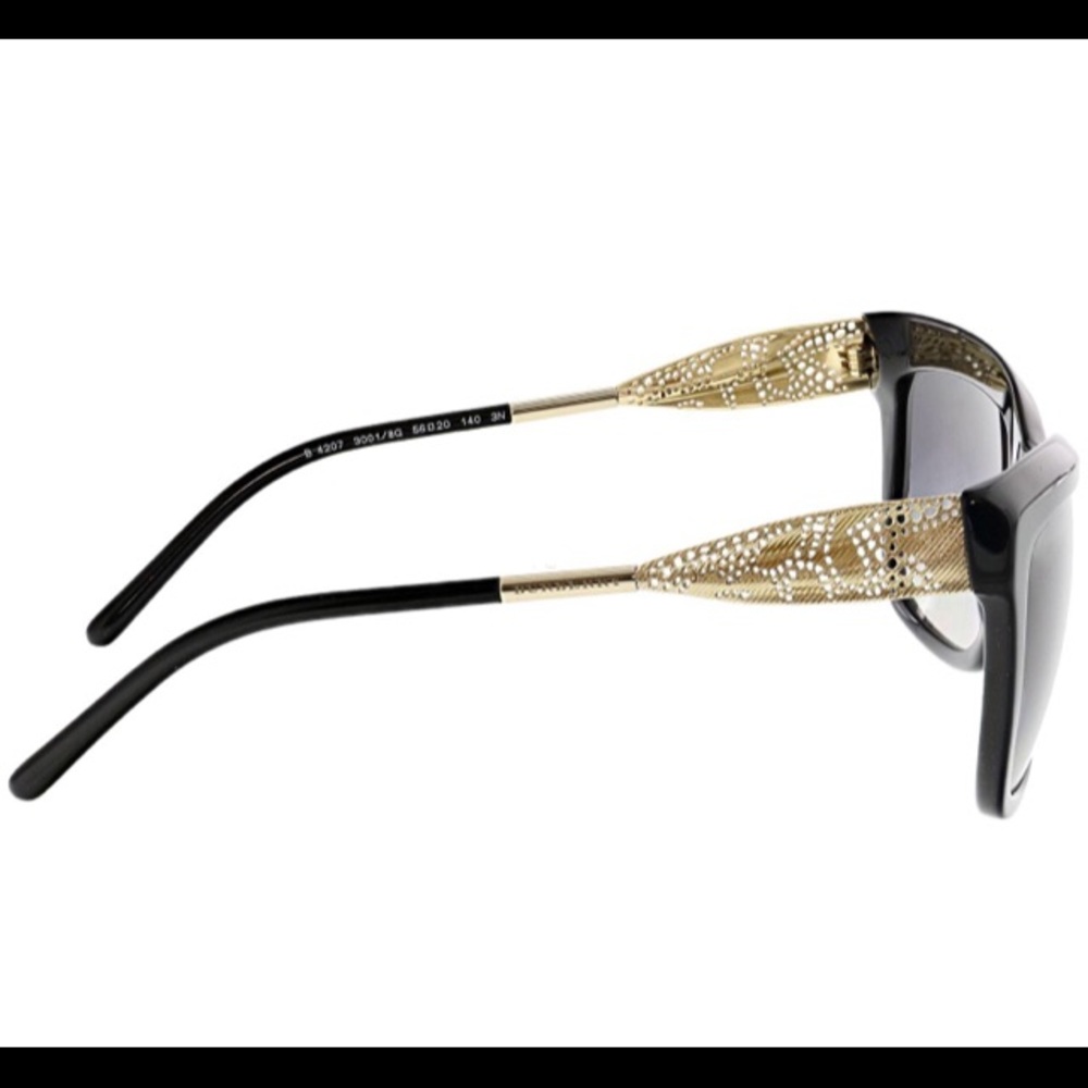 Burberry Gradient Black Square Sunglasses - Picture 3 of 7